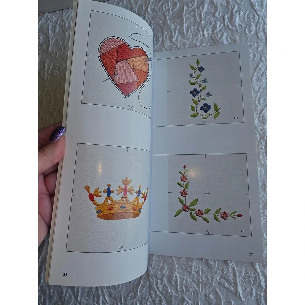 Husqvarna‎ Viking Designer 1 Sampler embroidery design book